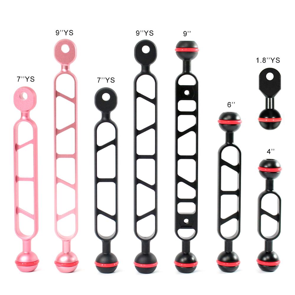 Macro Photography Lighting Kit - Nitescuba ダイビングアルミボールアダプター Ys マウントライトアームブラケットジョイントバタフライクリップ Tg6 Gopro