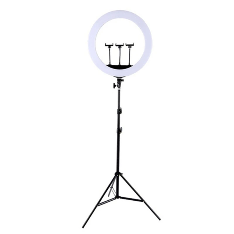 Photography With Lighting - 923HOT HQ-21N 21インチ調光可能フィルライト 21インチLEDリングライト 撮影用リングライト セルフィー