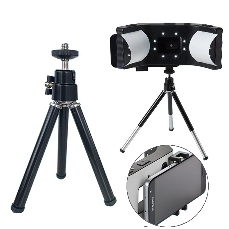Photography Using Lighting - 歯科用口腔内撮影LEDフィルライト 5段階調光 6000-6500K冷光 モバイルフォンブラケット付き 歯科医師用