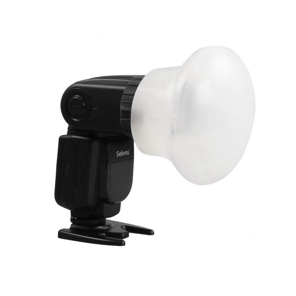 Selens-ハニカムグリッドライトスフィア付きスノーシュー - Snoot Flash Modifier のレビューと価格