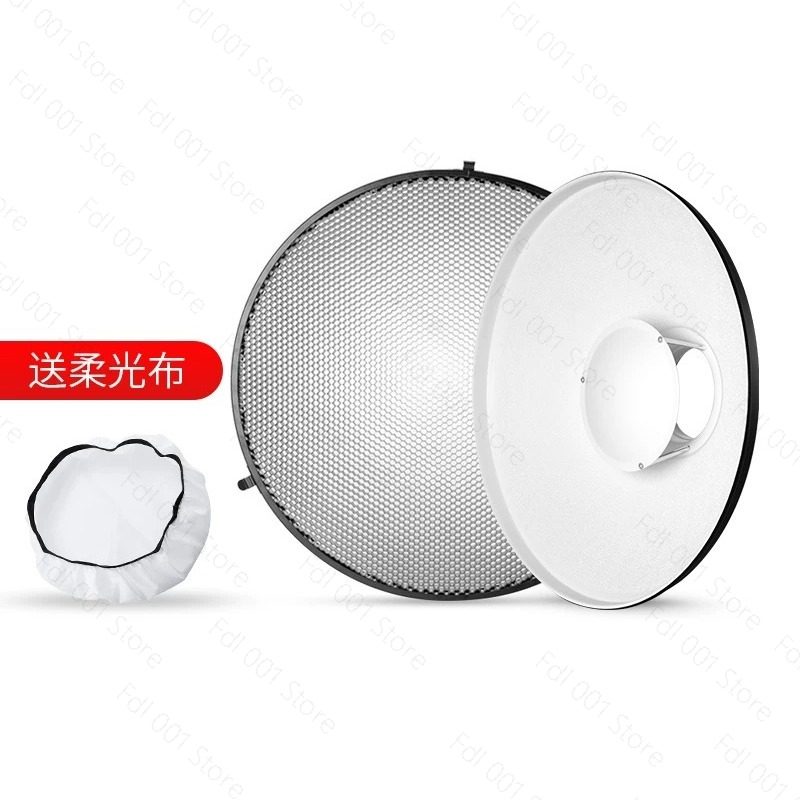 55cm ホワイトインテリアビューティーディッシュリフレクタ - Beauty Dish 55Cm のレビューと価格