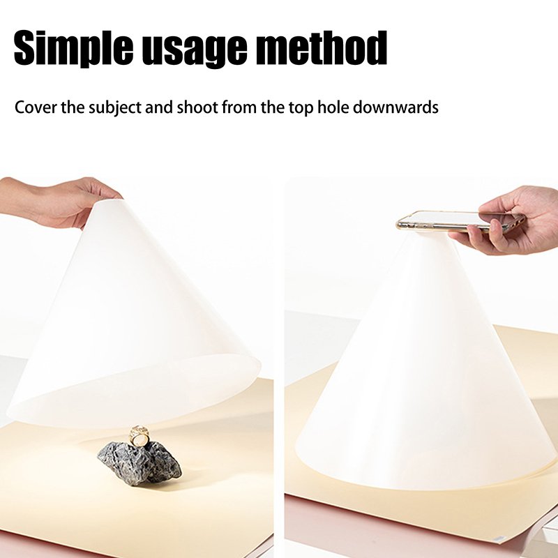 ポータブル写真ライトソフトボックス、コニカルディフューザー、 - Jewelry Photography Lighting Kit のレビューと価格
