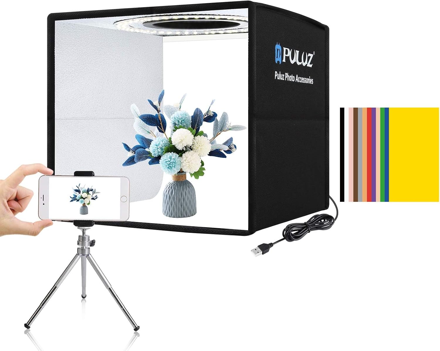APP制御対応RGB LEDパネルビデオライト、800D写真 - Photography Lighting Kit のレビューと価格