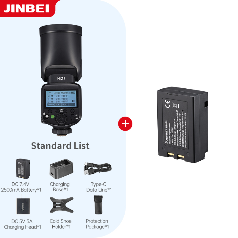 JINBEI HD-1ラウンドヘッドHSSスピードライト屋外 - Photography With Lighting のレビューと価格
