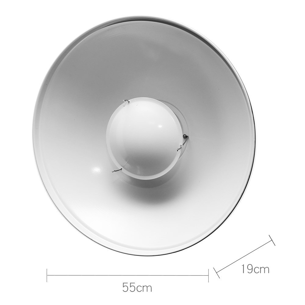 ゴドックス 55cm 22インチ スタジオ ホワイト ビュー - Beauty Dish 55Cm のレビューと価格