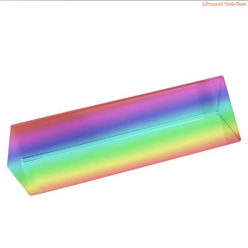 10CM 光学ガラストリプル三角プリズム物理屈折光スペクトル - Photography Lighting Triangle のレビューと価格