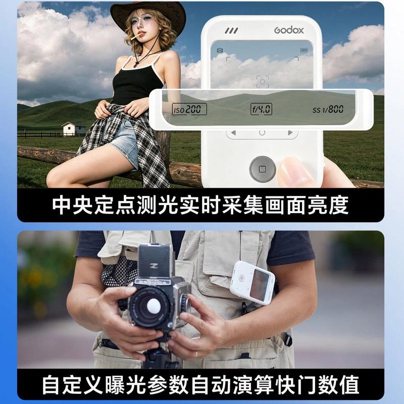 ゴドックスC100ライトメーターカメラ、透明ビューファインダ - Photography Lighting Godox のレビューと価格