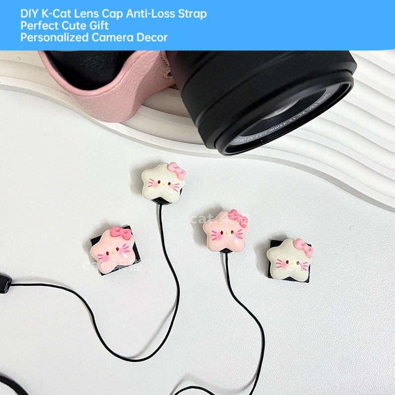 カメラレンズキャップアンチロストロープカバークリエイティブか - Macro Photography Lighting Kit のレビューと価格
