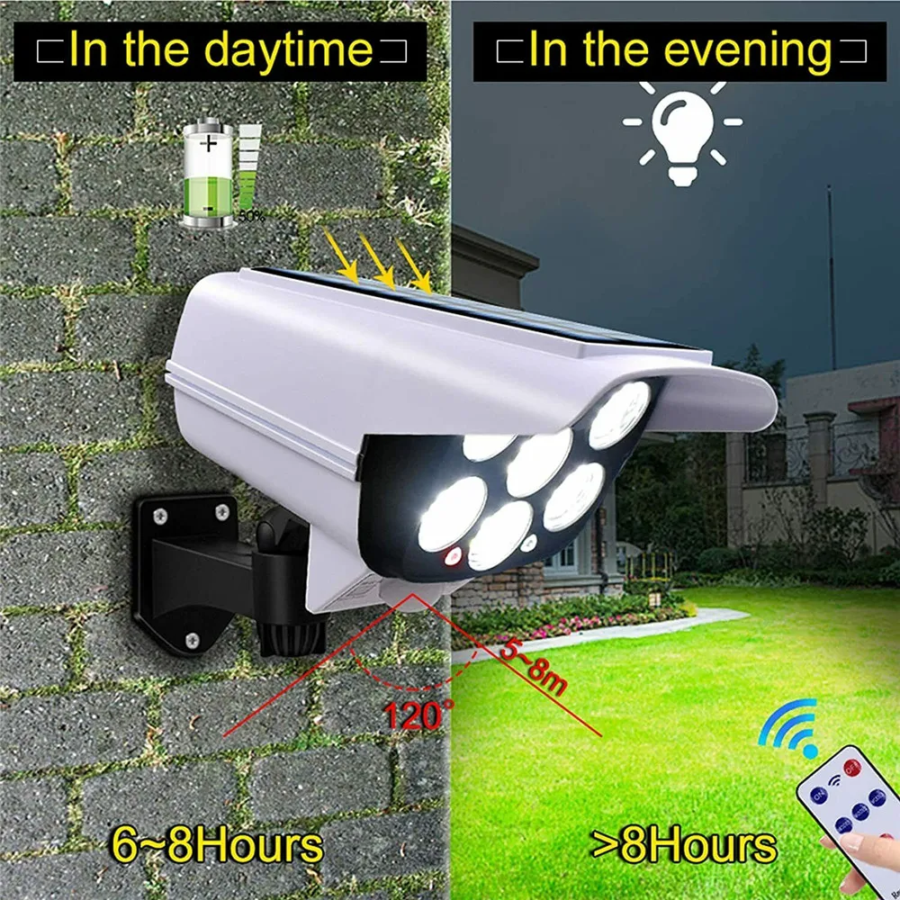 屋外ソーラーライトモーションセンサーセキュリティダミーカメラ - Photography Lighting Diagram のレビューと価格