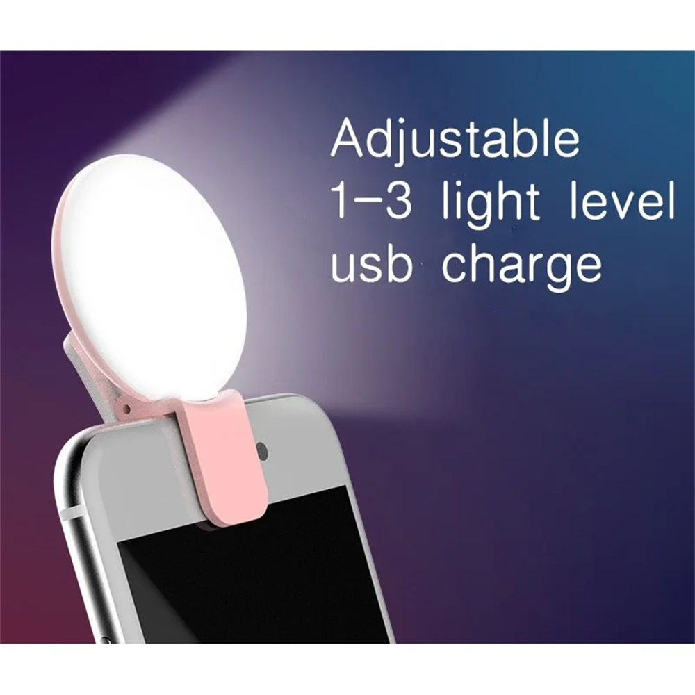 ポータブルLEDランプ スマホライブビデオ用美肌ライト 汎用 - Photography Lighting Effects のレビューと価格
