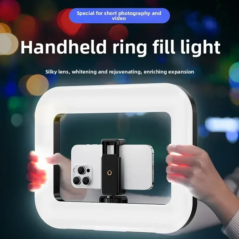 ポータブルハンドヘルドリングLEDライト 新型ウサギケージ照 - Photography Lighting Effects のレビューと価格