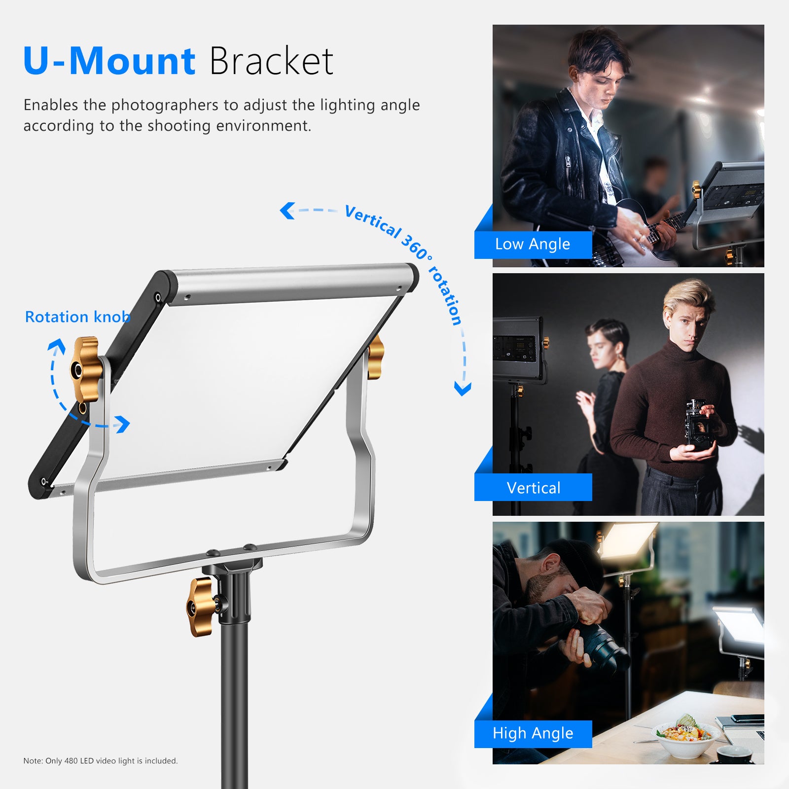Neewer 調光可能な二色 LED プロフェッショナルビデ - Photography Lighting Kit Neewer のレビューと価格
