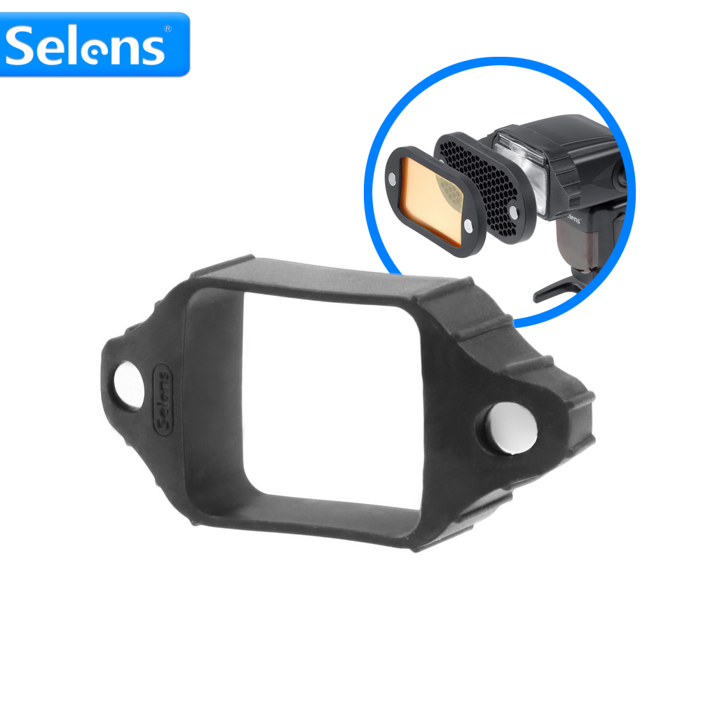 Selens磁気フラッシュアクセサリーキット7カラーフィルタ - Snoot Flash Modifier のレビューと価格