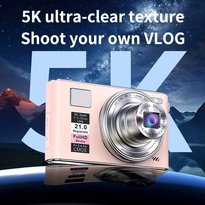 5K 64MP HDデジタルカメラ 5倍光学ズーム望遠レンズ - Photography Using Lighting のレビューと価格