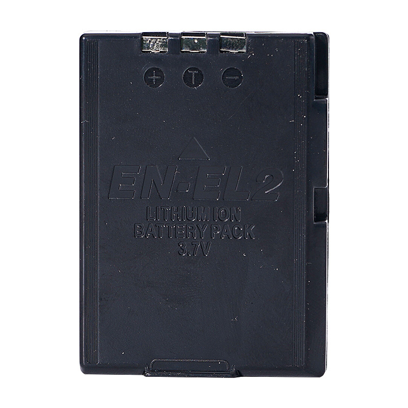 EN-EL2 カメラバッテリー 1300mAh 3.7V 充 - Nikon Camera D3500 のレビューと価格